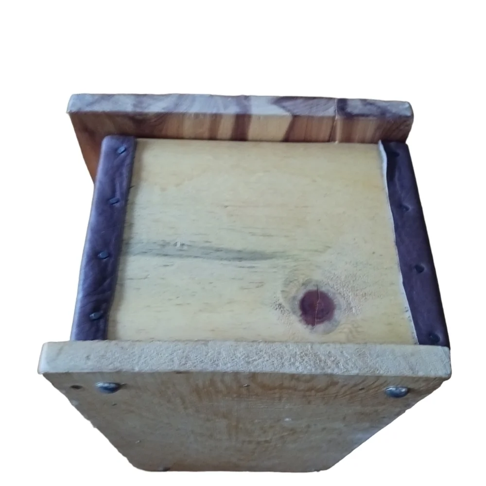 Vintage Handcrafted Small Jewelry Box/Chest